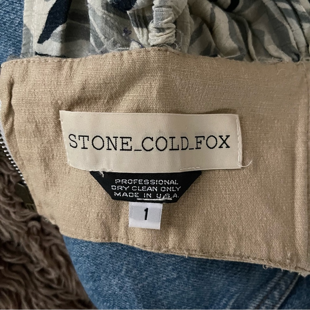 Stone Cold Fox Off-Shoulder Zebra Print Top - Picture 5 of 7